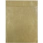 JAM Paper Tyvek Open End Clasp #13 Catalog Envelope, 10 x 13, Gold, 10/Pack (V021378B)
