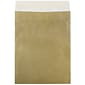 JAM Paper Open End Clasp #13 Catalog Envelope, 10" x 13", Gold, 10/Pack (V021378B)