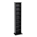 Prepac™ Slim Multimedia Storage Tower, Black