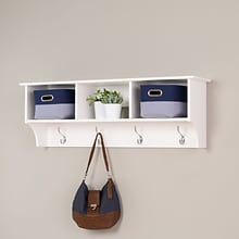 Prepac™ Sonoma Entryway Cubbie Shelf, 48 x 11.5, White