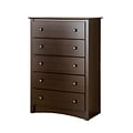 Prepac™ 45.25 Fremont 5 Drawer Chest, Espresso