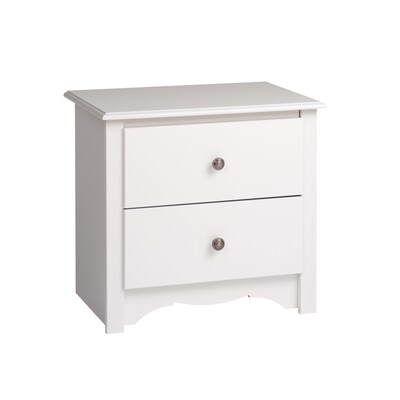 Prepac™ 21.75 Monterey 2 Drawer Nightstand, White