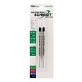 Schmidt P900 Ballpoint TC Ball Parker Style Refill, fits Parker ballpoint pens, Fine, Blue, 2 Pack (SC58140)