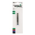 Schmidt 635 Mini D1 Ballpoint Refill, fits Multifunction pens, Medium, Blue, 4 Pack (SC58150)