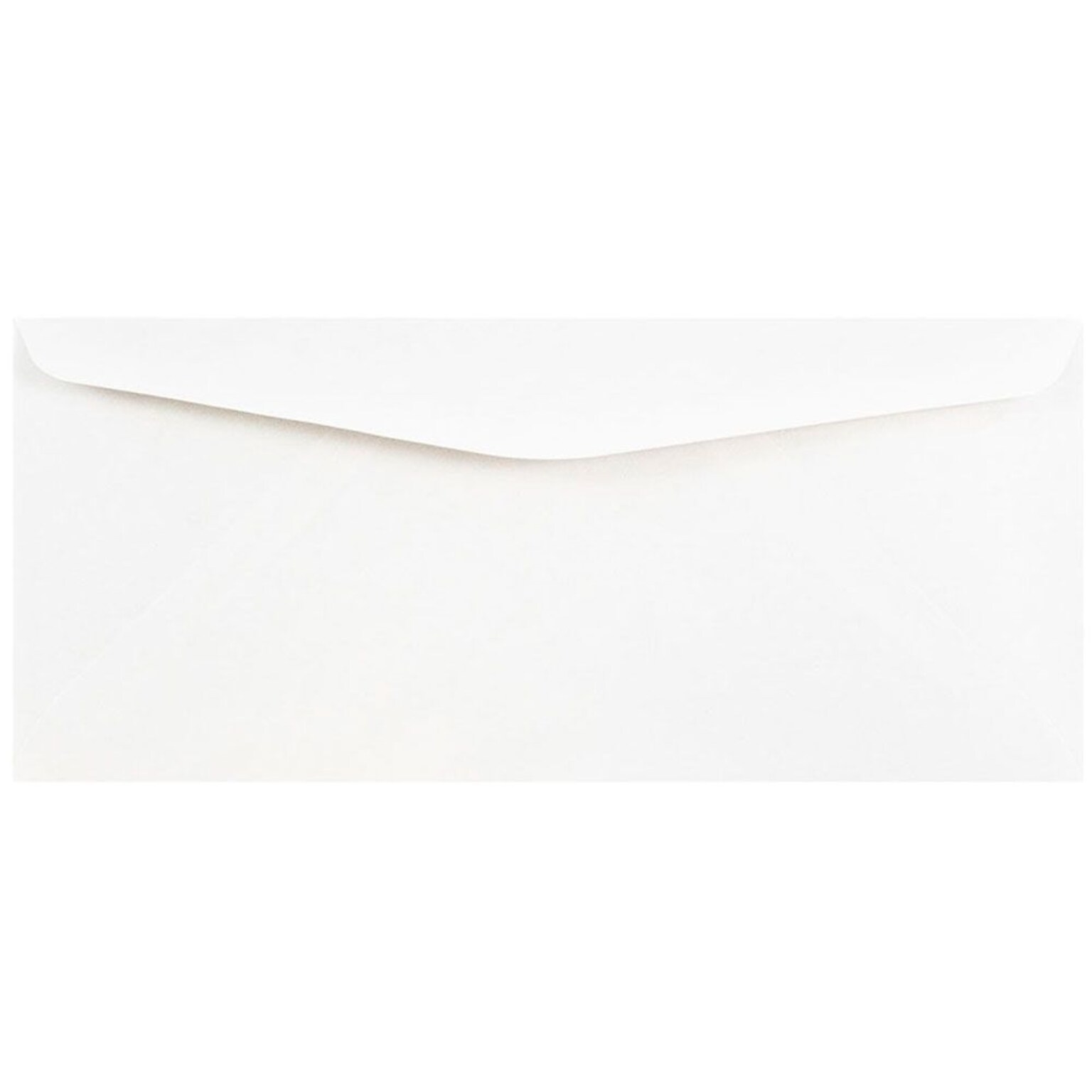 JAM Paper® #10 Business Commercial Envelopes, 4.125 x 9.5, White, 50/Pack (35532H)