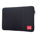 Manhattan Portage Waterproof Nylon Laptop Sleeve 15 Black (1033-NW BLK)