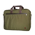 Token Lawrence Laptop Bag Large With Back Zipper Olive (TK-445Z OLV)