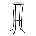 Monarch Specialties Accent Table in Black Metal Finish