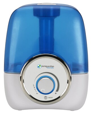 PureGuardian H1210 100-Hour Ultrasonic Cool Mist Humidifier, 1.5-Gallons
