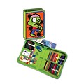 Zombie Designed All-In-One School Supplies with durable carrying case, Grades K-4, 41 pcs (BMB26011683)