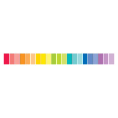 Creative Teaching Press Painted Palette Rainbow Paint Chip Border (35 x 3)