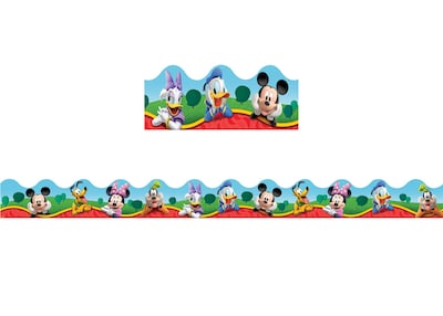 Eureka Mickey Mouse Clubhouse® Characters Deco Trim (37 x 2.25)