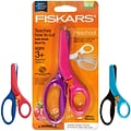Fiskars Preschool Training Scissors, 5L, 1 1/2 Cut, Plastic, Red/Blue (FSK1949001001)