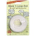 Miller Studio Hook n Loop Mounting Roll, 3/4 x 30, White