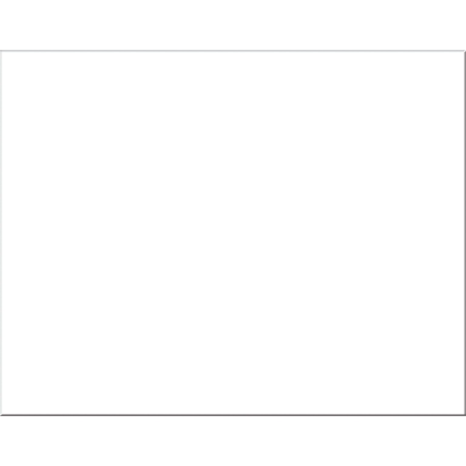 Peacock® 6-ply Poster Board, 22 x 28, 25 Sheets, White (PAC54611)