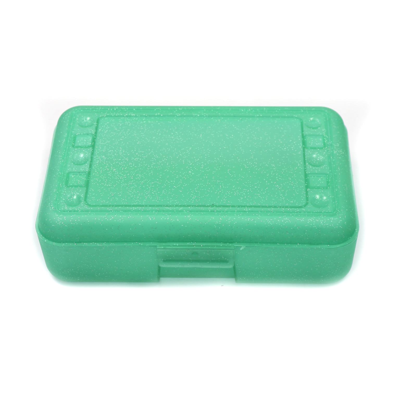 Romanoff Products Pencil Box, Lime Sparkle  (ROM60285)