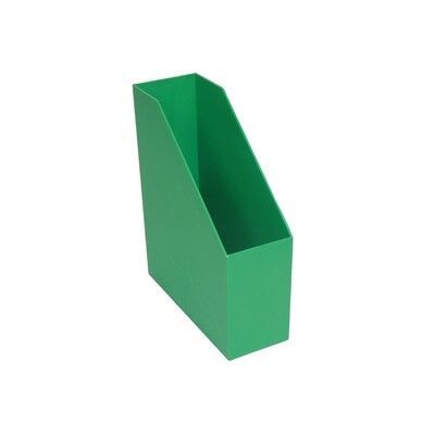 Romanoff Plastic Magazine File, Green