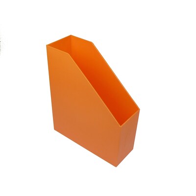 Romanoff Plastic Magazine File, Orange