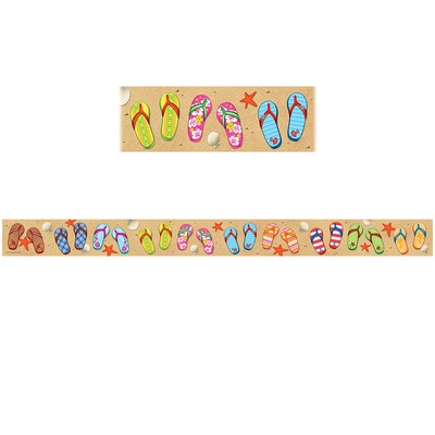 Teacher Created Resources Flip Flops Border Trim (36 x 3)