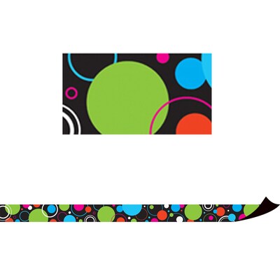 Teacher Created Resources Magnetic Borders, Circle Frenzy, 24 x 1.5 (TCR77129)