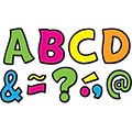 Teacher Created Resources 3 Neon Brights Funtastic Font Magnetic Letters, Assorted Colors (TCR77217)