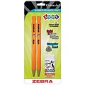 Zebra Cadoozles® Starters Mechanical Pencils, 2mm