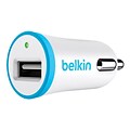 Belkin Boost up™ Car Charger for iPhone 6/6 Plus, iPad Air 2, iPad mini 3, iPad mini 4, iPad Pro, Blue (F8J054BTBLU)