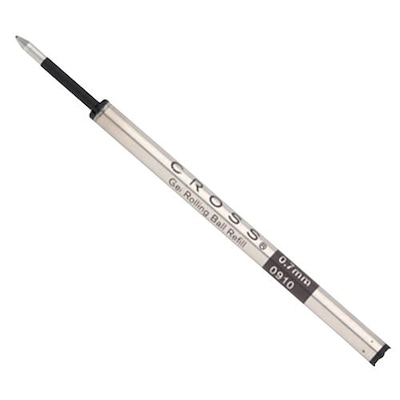 Cross® Slim Gel Ink Rollerball Pen Refill, Medium Point, Blue (01-02-8910)
