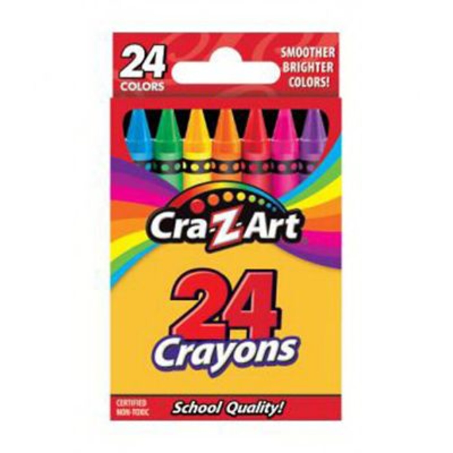 Cra-Z-Art School Quality Crayon, 24/Pack (r10201)