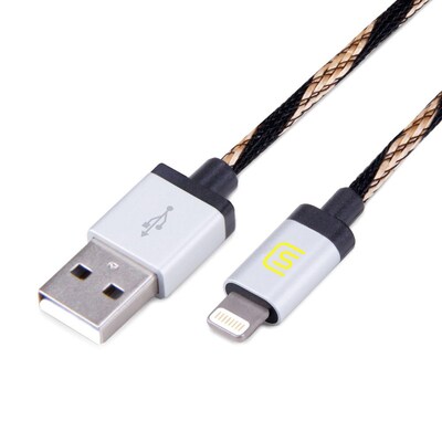 Accessory Power Data Stream Nylon 3 feet Lighting Cable; White