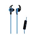 Naxa ne-937-b Sports Earphones with Mic; Blue