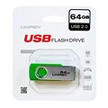 Unirex 64GB USB 2.0 Flash Drive (usfs-264)
