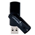 Unirex 4GB USB 2.0 Flash Drive, Black (usfw-204s)