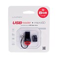 Unirex usr-082 MicroSD and USB Reader