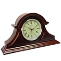 Bedford Mantel Clock with Chimes, Redwood Oak (bed-1430)