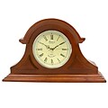 Bedford Mantel Clock with Chimes, Solid Mahogany Cherry Hardwood (bed1439chr)