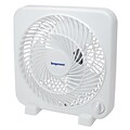 Impress 9 3-Speed Portable Fan, White (91594539M)