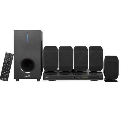 Supersonic Soundbar Digital Speaker System; sc-38ht, 25 W & 10 Wx5