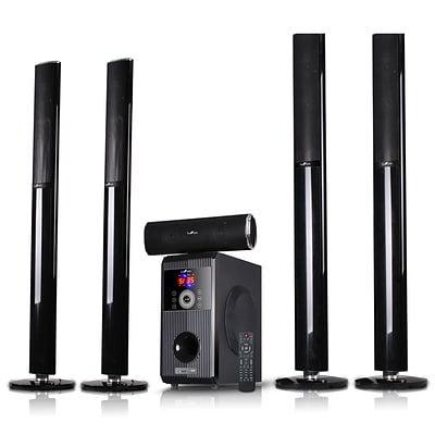 BeFree Sound Bluetooth Speaker System, bfs-910, 100 W & 18 Wx5, 50 W & 15 Wx5