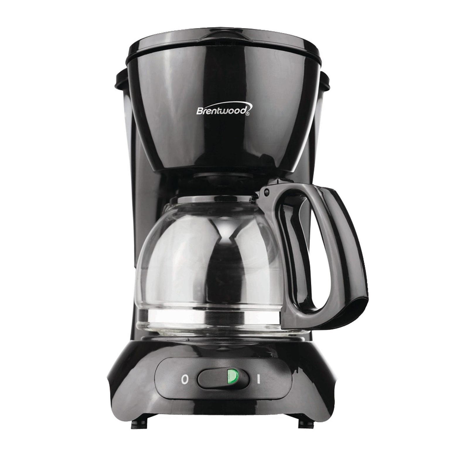 Brentwood 4 Cups Automatic Coffee Maker, Black (TS-213BK)