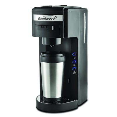 Brentwood None Single Serve Coffee Maker, Black (91594445M)