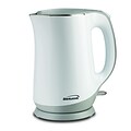 Brentwood White 0.449 gal Electric Kettle; (kt-2017w)