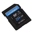 Unirex uss-256s Memory Card, Class 10 (UHS-1), 256GB, SDHC