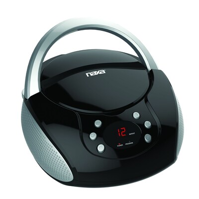 Naxa npb-240 Boombox Convenient Portable CD Player; Black