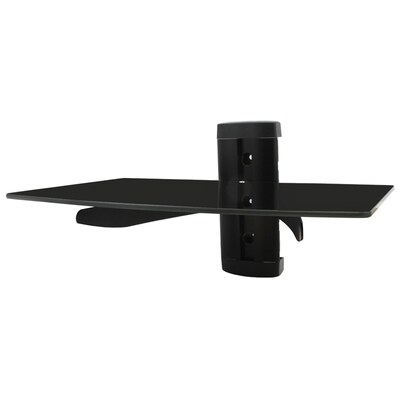MegaMounts Double Shelf Wall TV Mount; 22 lbs. (dvd311)