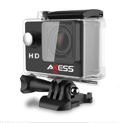 Axess CS3603-BK 5 MP Action Camera; 2.51 mm, Black