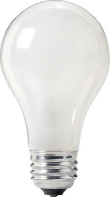 Philips Incandescent Frosted A21 Lamp, Silicone Coated, 100 Watts, 60/Carton (149716)