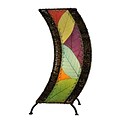 Eangee Home Design C-Shape Table Lamp -Multicolored (566-M)