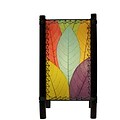 Eangee Home Design Bamboo And Cocoa Leaf Fortune Table Lamp -Multicolored (395-T-M)