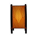 Eangee Home Design Bamboo And Cocoa Leaf Fortune Table Lamp -Orange (395-T-O)